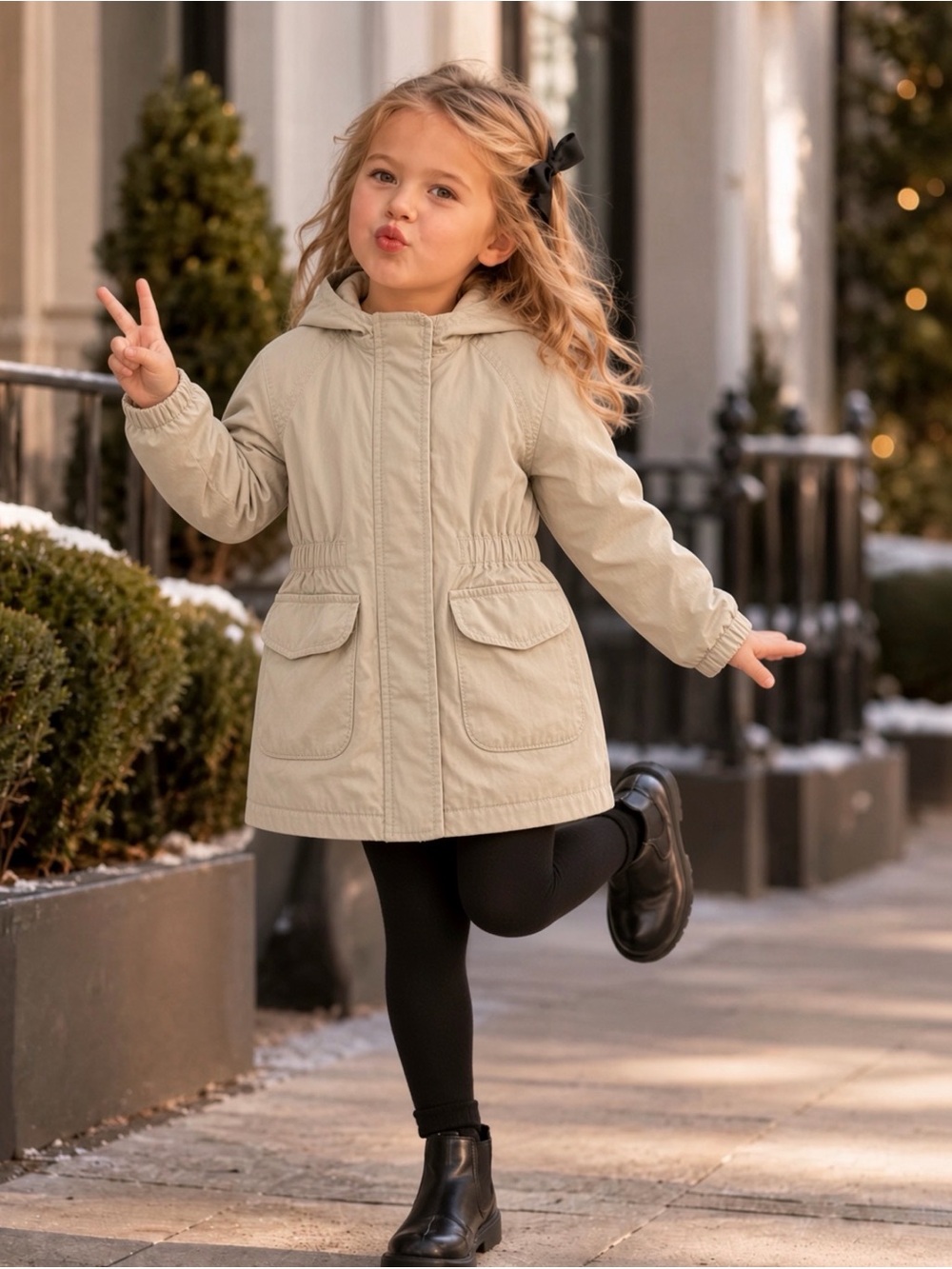 $65 Bloomingdale’s Girls PARKA 3t